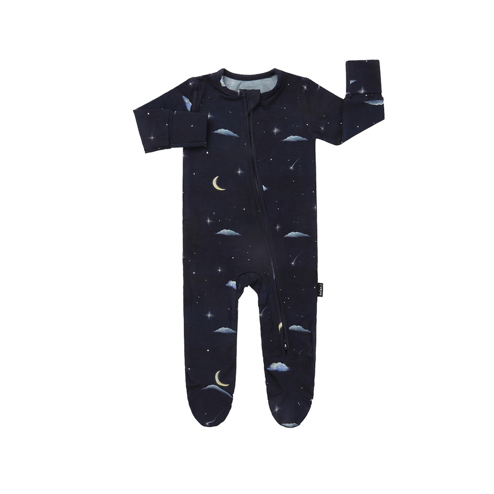 Footed Zipper Sleeper - Sweet Dreams