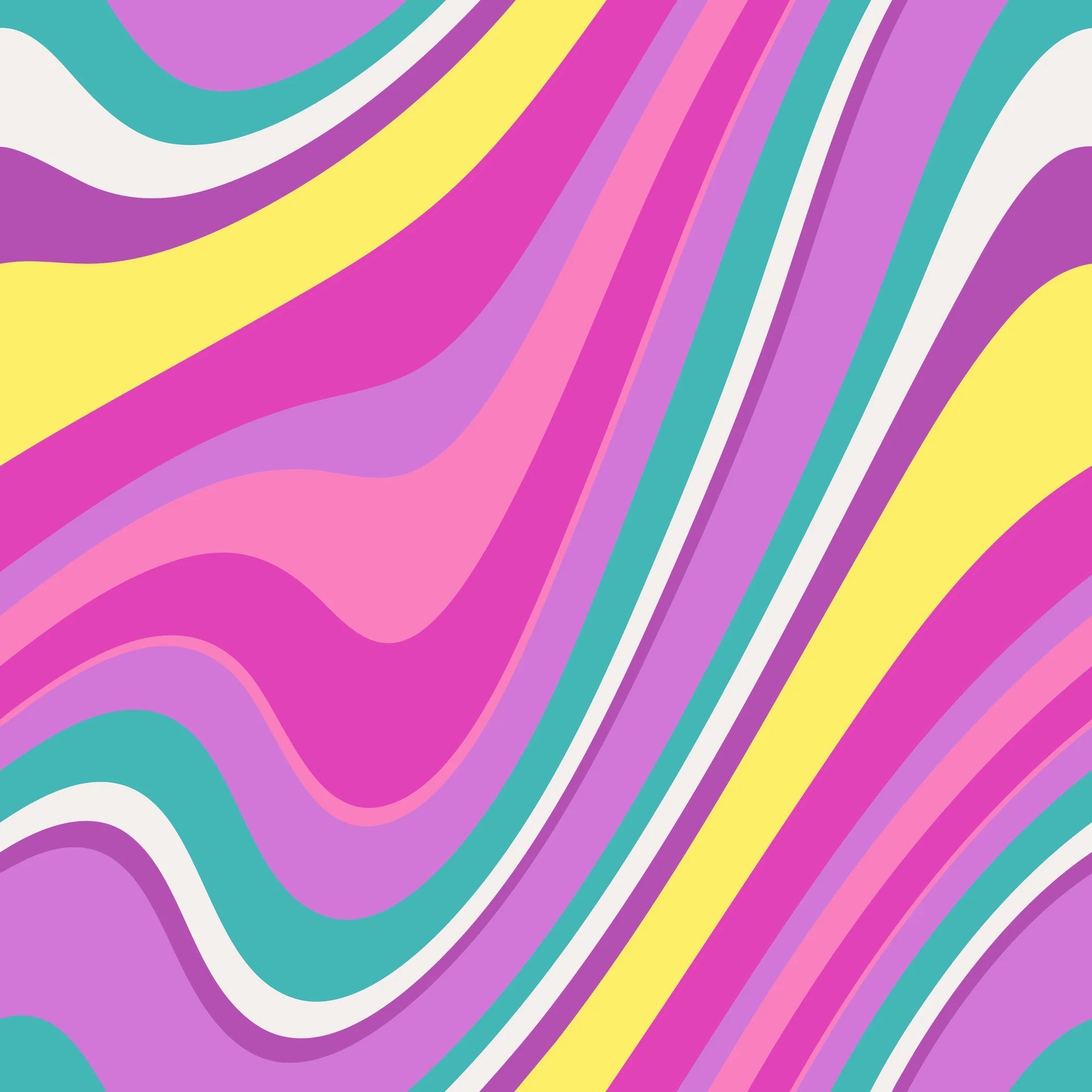 Honeysuckle Swim Sunsuit - Swirl Power