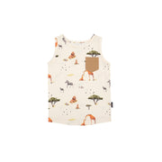 Pocket Tank Top - Safari (w/ Desert Pocket)