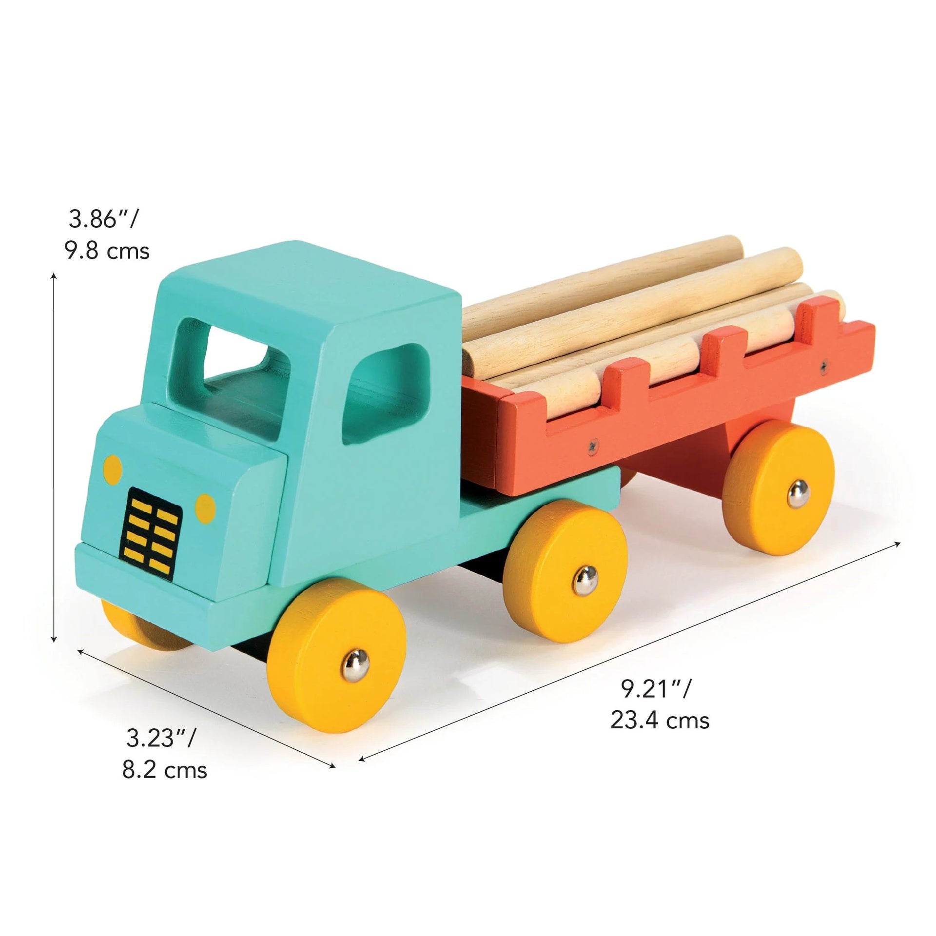 Mentari Teal Timber Truck