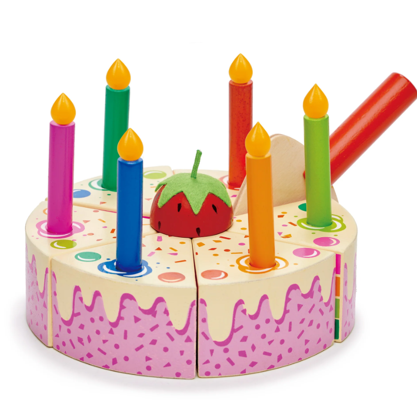 Tender Leaf Rainbow Birthday Cake