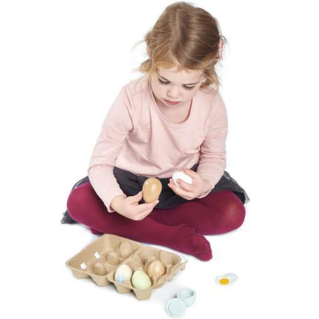 Tender Leaf Wooden Eggs
