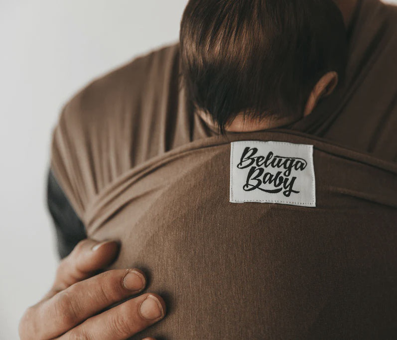 Beluga Baby Carrier Wrap - Fable (Americano Brown)