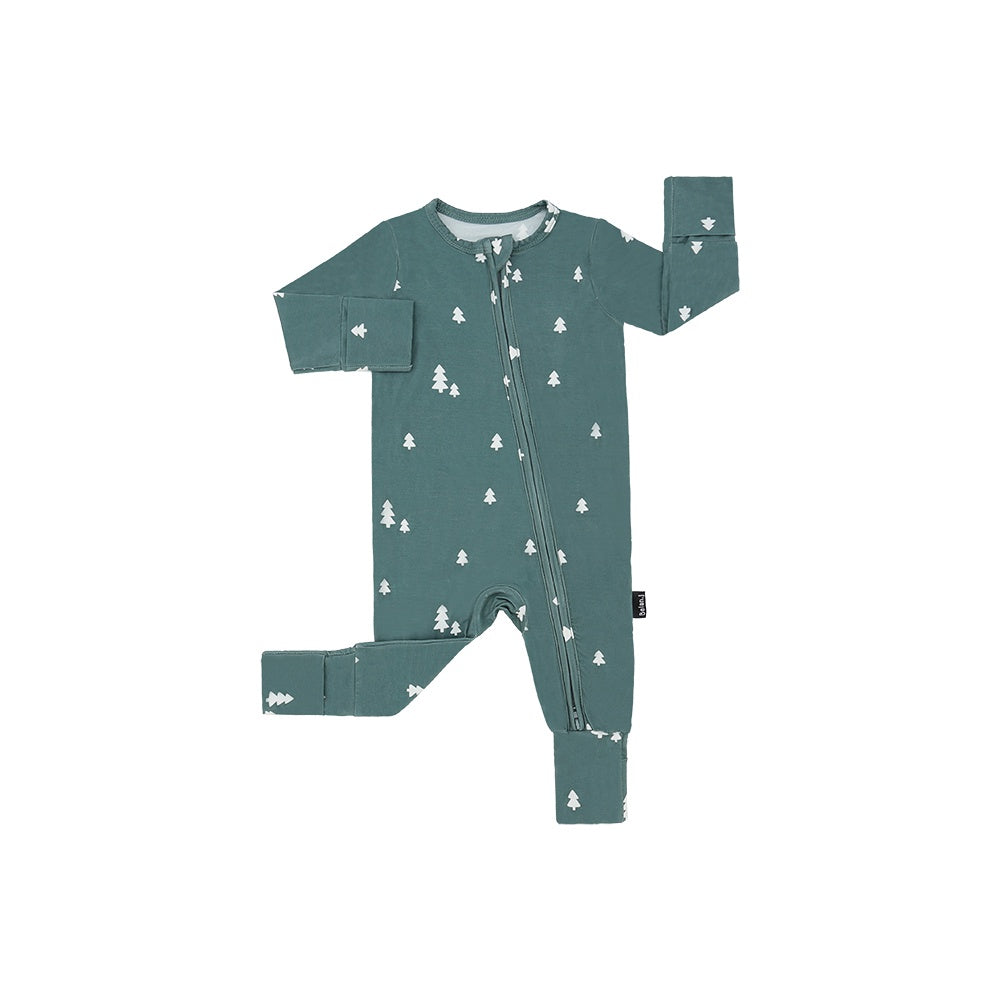 Footless Zipper Sleepers  - Tiny Trees