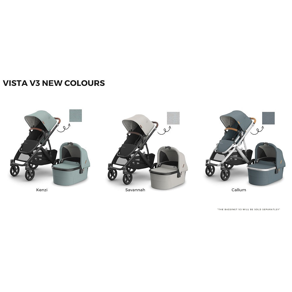 vista v3 strollers colours new