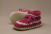 Padraig Cottage Slippers - Red Stripe