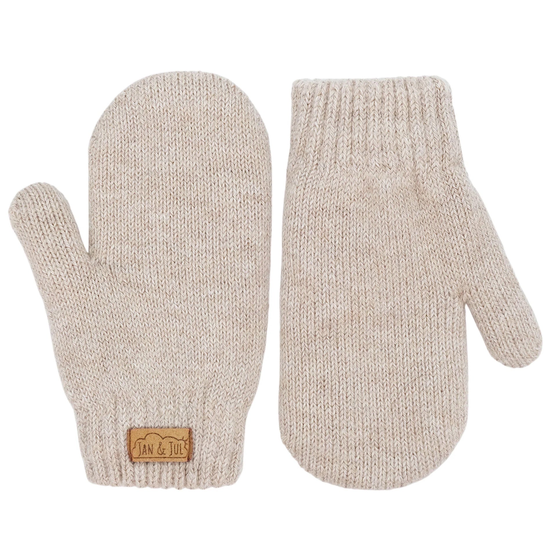 Jan & Jul Knit Mittens - Wheat Field