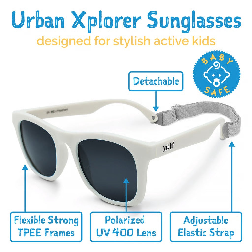 Jan & Jul Urban Xplorer Sunglasses White
