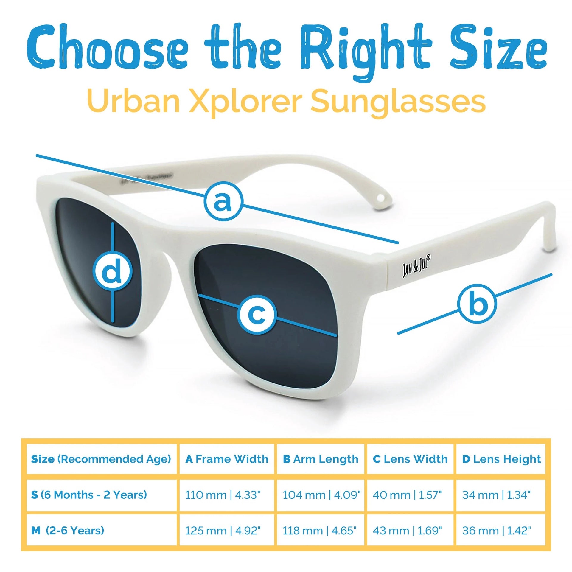 Jan & Jul Urban Xplorer Sunglasses White