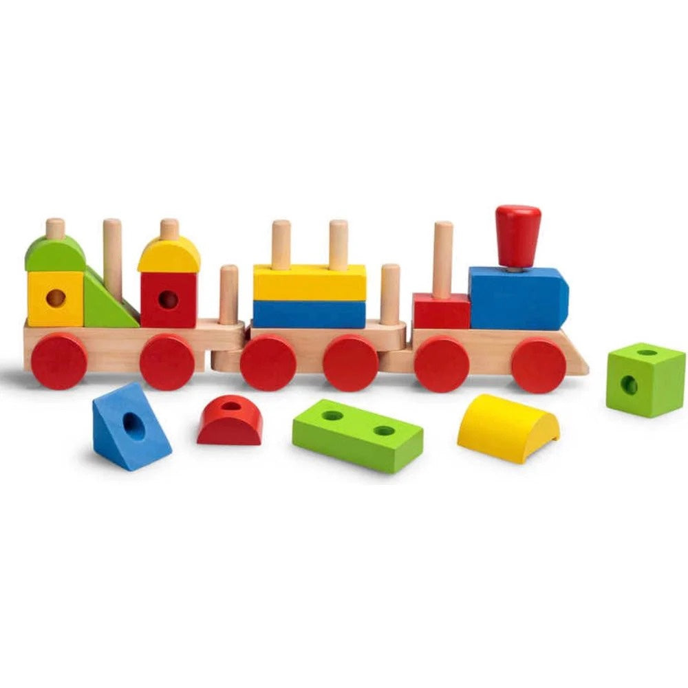 Tobar Wood Stack 'N' Sound Train