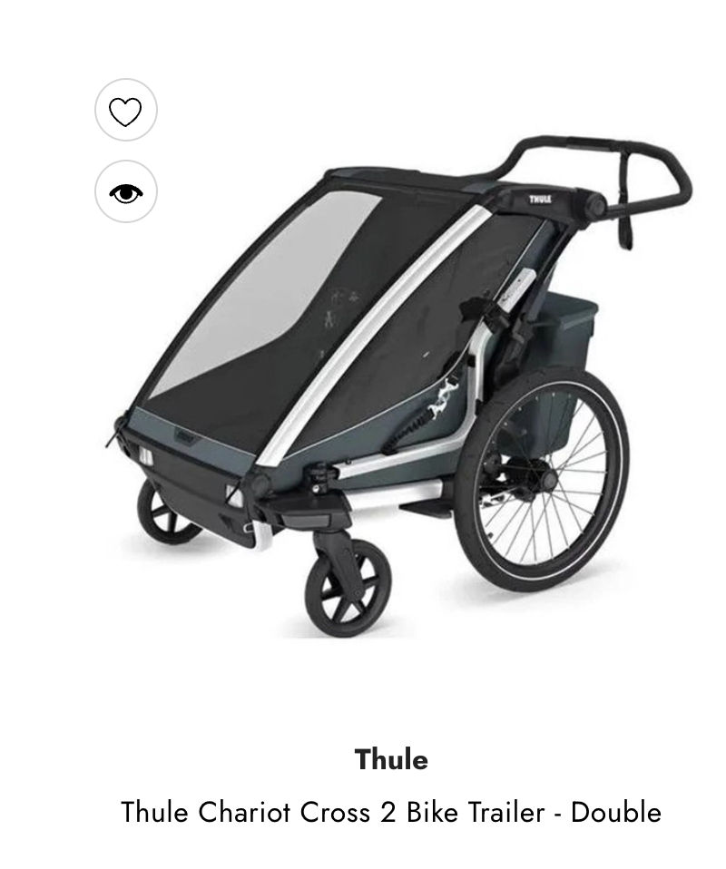View the Thule Chariot Cross 2 Stroller details online now Thule-chariot-cross-2-stroller-image