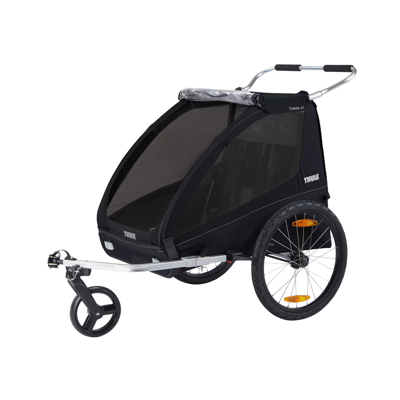 Thule Coaster XT Bike Trailer Double (2022) - Black