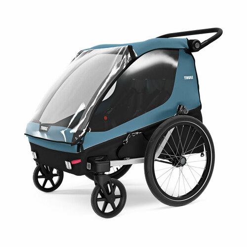 Thule Courier Bike Trailer Double - Aegean Blue